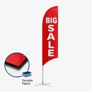 Big Sale Feather Flag
