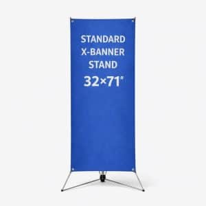 Standard X-Banner Stand 32x71
