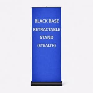 Black Base Retractable Stand (Stealth)
