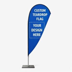 Custom Teardrop Flag