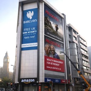 Building Facade Advertising System – Large-Scale Exterior Branding